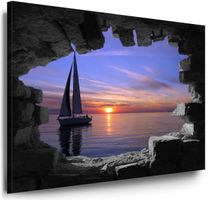 + Wandbilder Ansicht Landschaft Leinwand Bilder 40x30