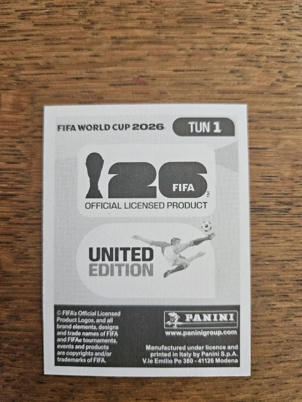 Panini Carte collezionabili: Panini Sticker WM 2026 - TUN 1 – Nuovo (secondo la descrizione) da Reinach BL venduto da BaselStar 1