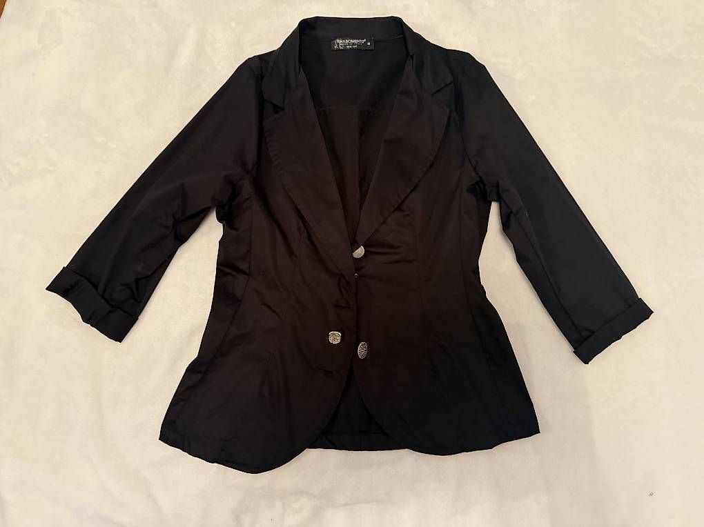 Giacche: Jacke Blsuer Schwarz Rina Scimento M – Usato da Füllinsdorf venduto da Rivai