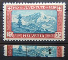ABART PRO JUVENTUTE 1929 : FLECKEN IM BERG