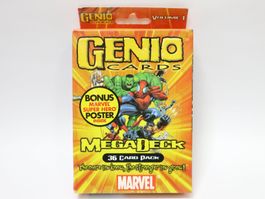 Genio Mega Deck Marvel 36 Trading Cards + Poster Hulk