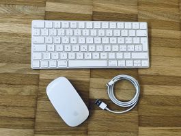 Apple Tastatur, Maus und Ladekabel