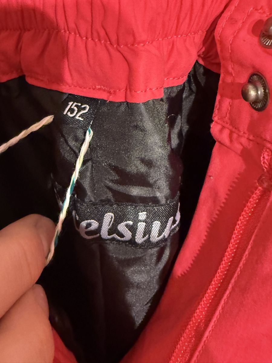 Hosen: Rote Skihose, Celsius, Grösse 152, ab 1 CHF – Gebraucht aus Bottmingen von mat_77yv 3