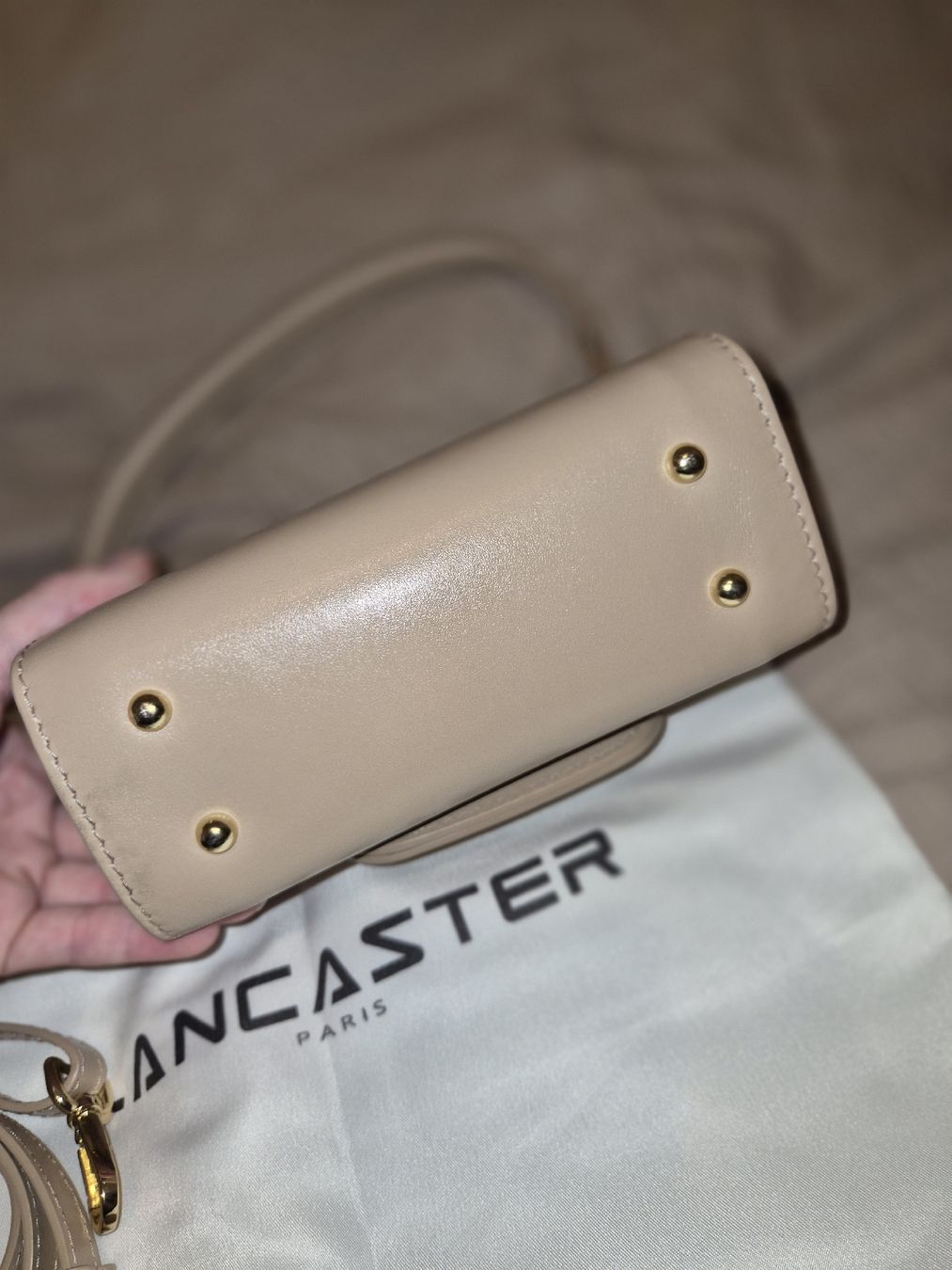 Lancaster Borse da donna: Sac à main Lancaster beige – Nuovo (secondo la descrizione) da Puplinge venduto da melodiieee 3