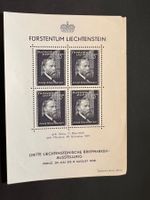 Liechtenstein Block Nr.4 * Ecke oben defekt  (2360)