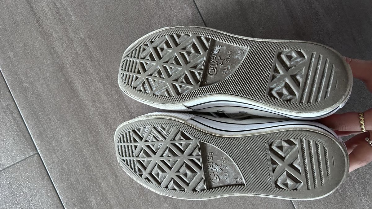 Converse Scarpe da donna: Converse Chuck Taylor Plateau weiss – Usato da Seengen venduto da nad_cn92 4