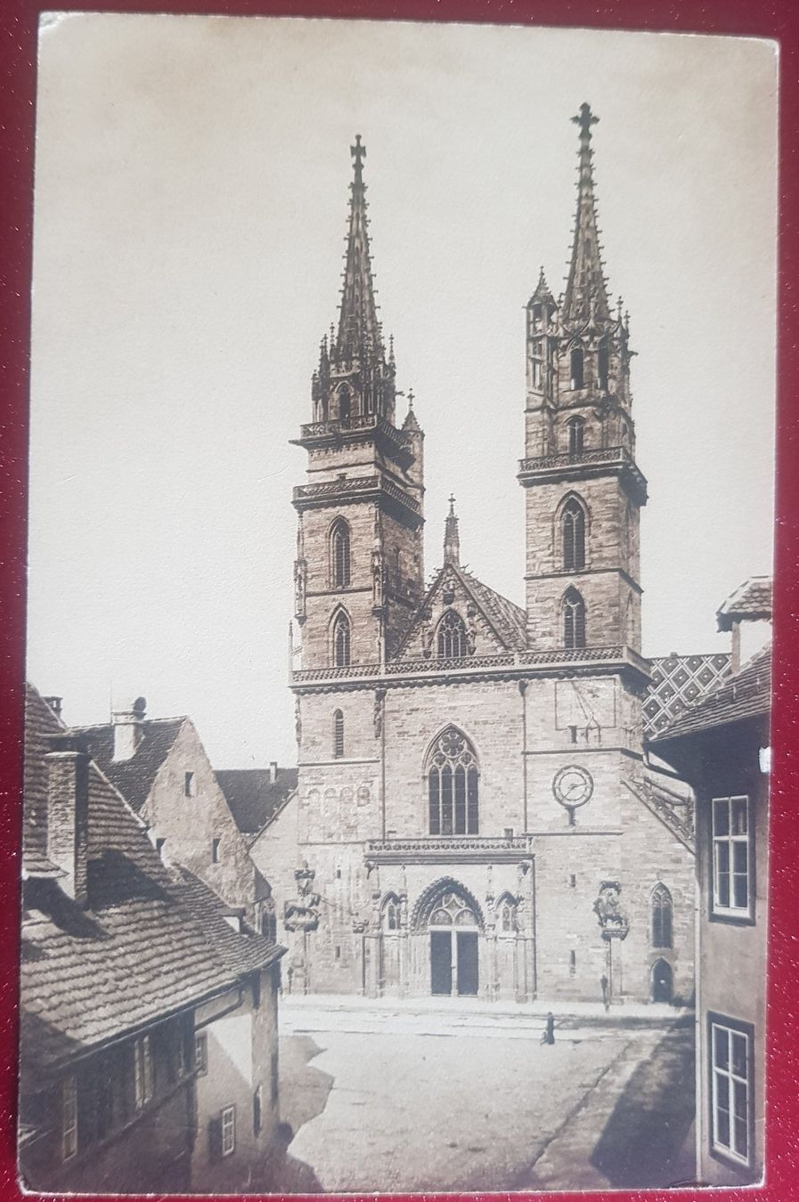Ansichtskarten: Basler Münster 1. Münster-Serie – Neu (gemäss Beschreibung) aus Melchnau von Fishel