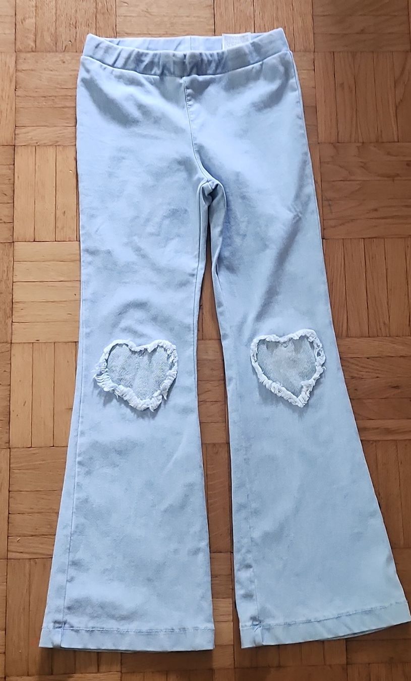 H&M Pantaloni: Jeans Bambina con Cuori – Nuovo (secondo la descrizione) da Zürich venduto da gra_lj62