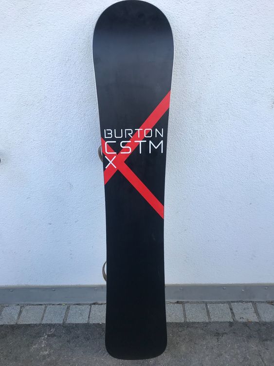 Snowboard Burton Custom X 160 mit Bindung (Gebraucht) in Birr für CHF