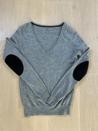 Neuer grauer Kookai Pullover "COOL BUT CHIC" Grösse XS