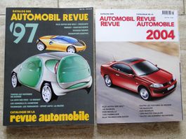Automobil Revue Kataloge 1997 + 2004