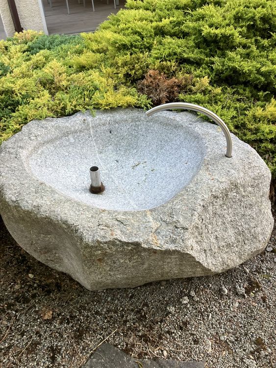 Gartenbrunnen Granit (Gebraucht) in Altstätten SG für CHF 1059 – nur Abholung auf Ricardo kaufen