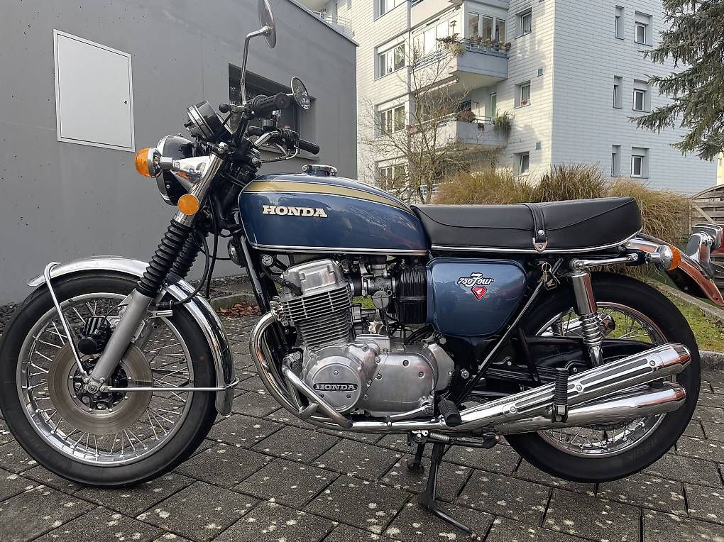 Strada: Motorrad Honda CB 750 K2 – Usato da Unterägeri venduto da BSA_A65