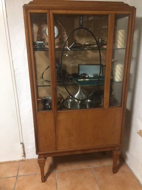 Vitrinen: Vitrine Antik  Biedermeier Abschliessbar Unikat? – Gebraucht aus menziken von Roc3