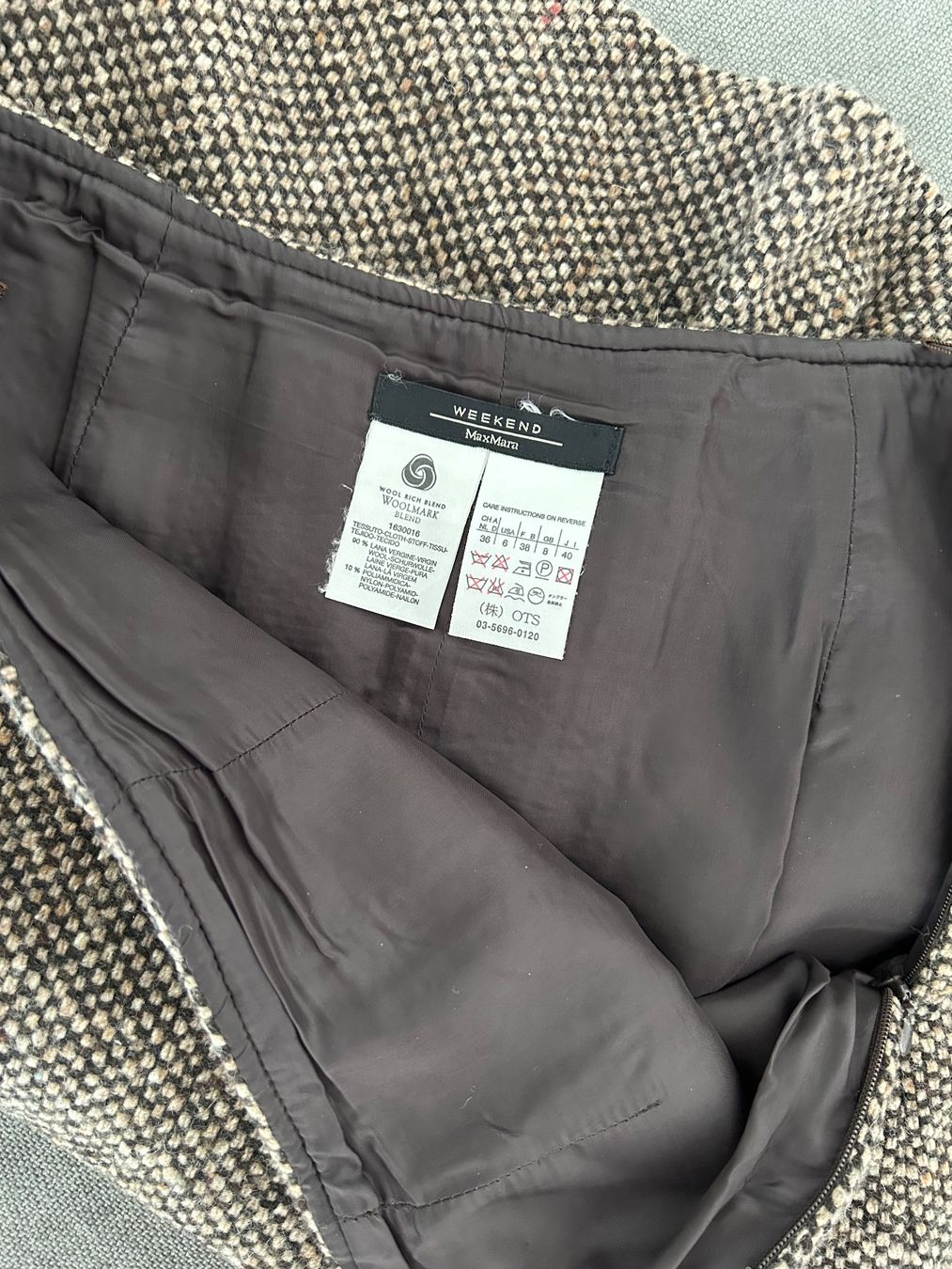 Max Mara Gonne: Weekend Max Mara braun kariert Rock – Nuovo (secondo la descrizione) da Wimmis venduto da rimnakit 3