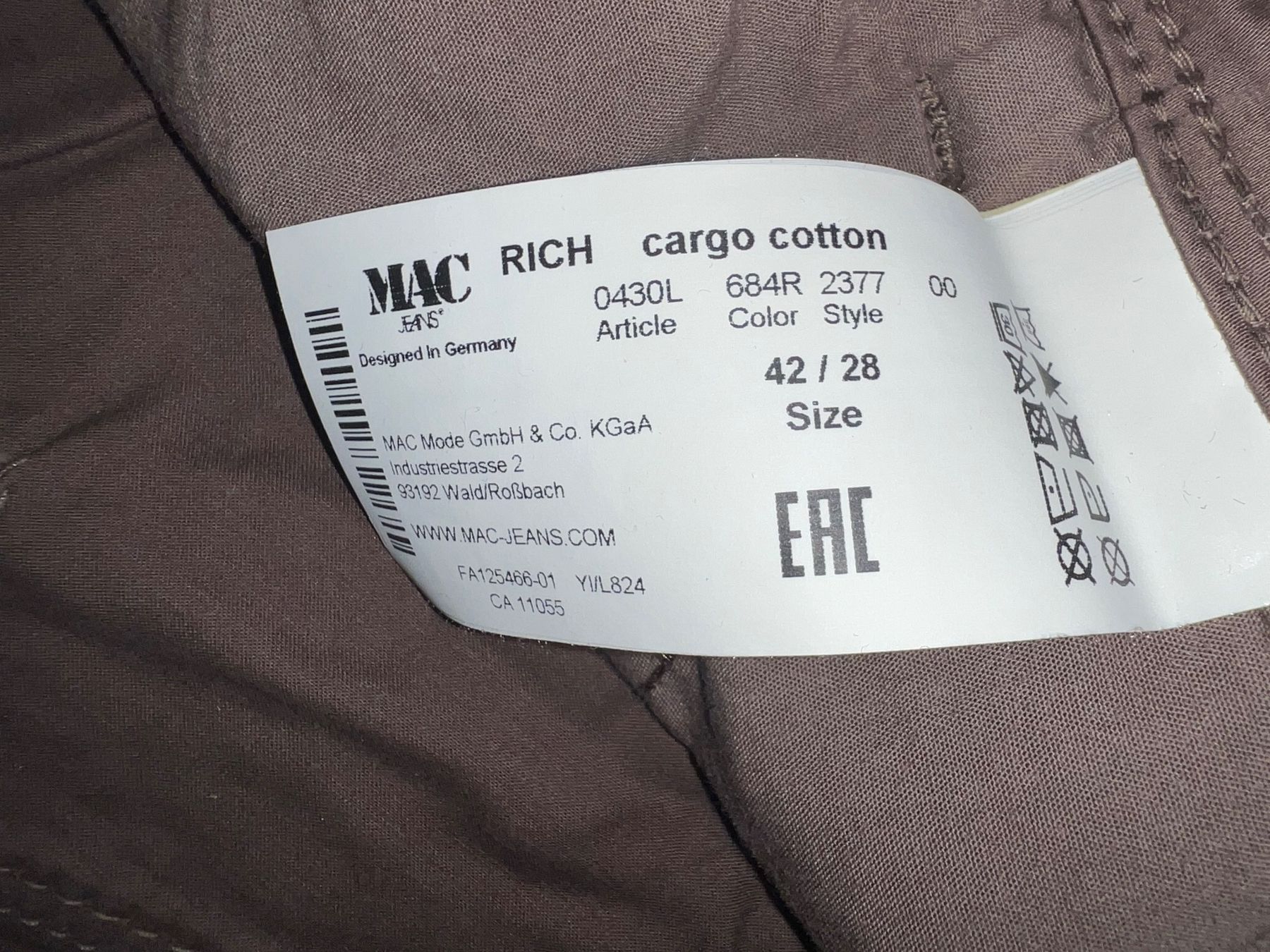 Jeans: Jeans MAC 42 1 x getragen – Nuovo (secondo la descrizione) da Dornach venduto da samuti 3