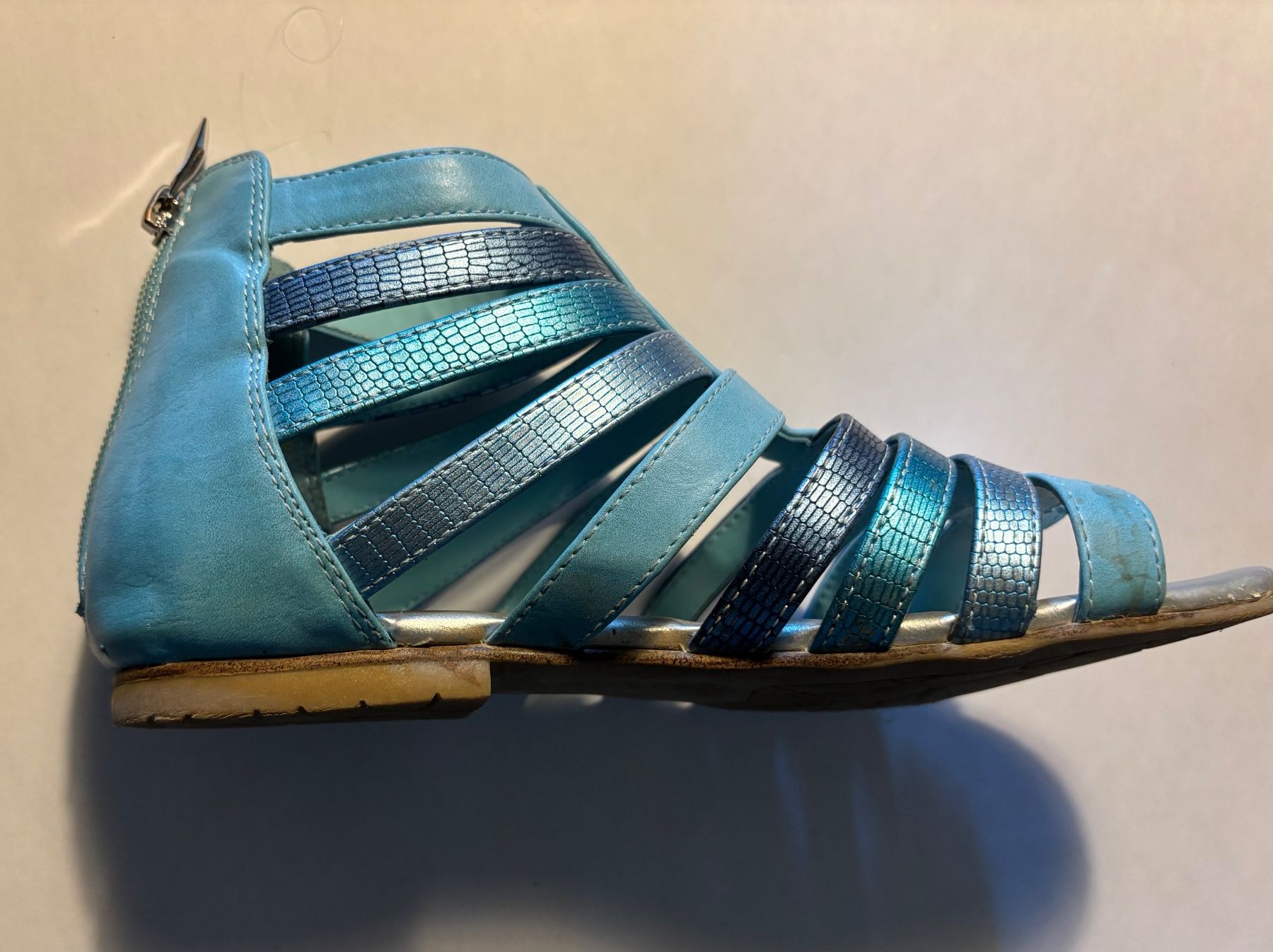 Graceland Schuhe für Mädchen: Türkise Mädchen Sandalen – Gebraucht aus Sulz AG von ZIRON-ART