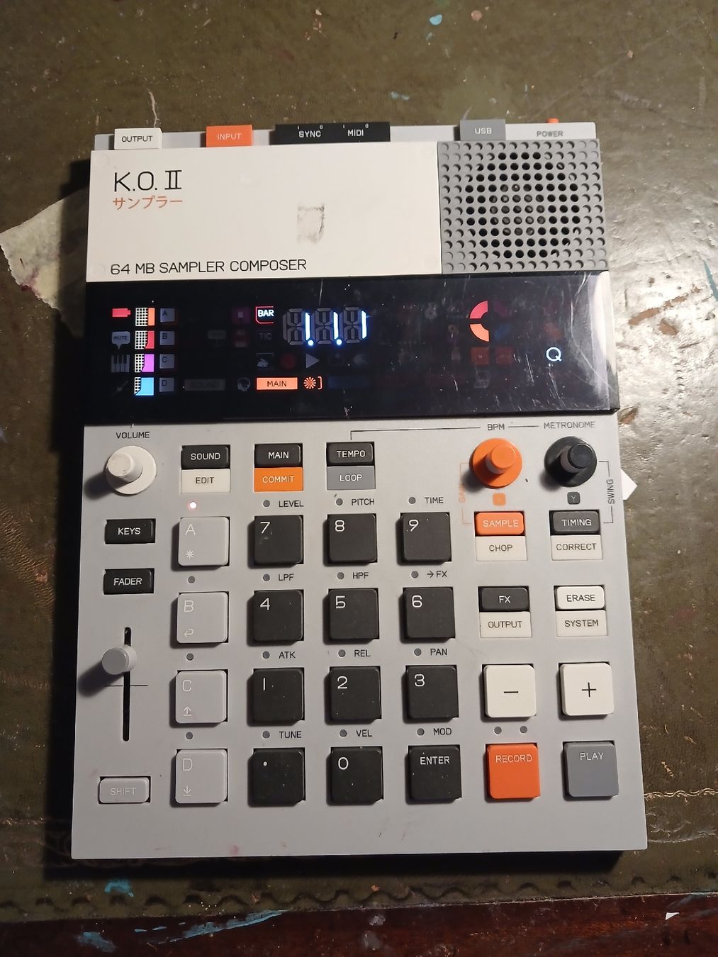 Musikinstrumente: K.O.II Sampler Composer/DrummMachine – Gebraucht aus Münsingen von Flodrcheufer 1