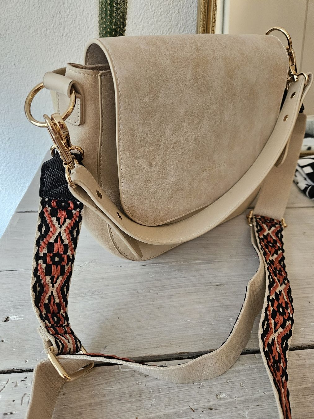 Borse da donna: Beige Expatrié Umhängetasche – Usato da Brig venduto da SarahsWardrobe 1