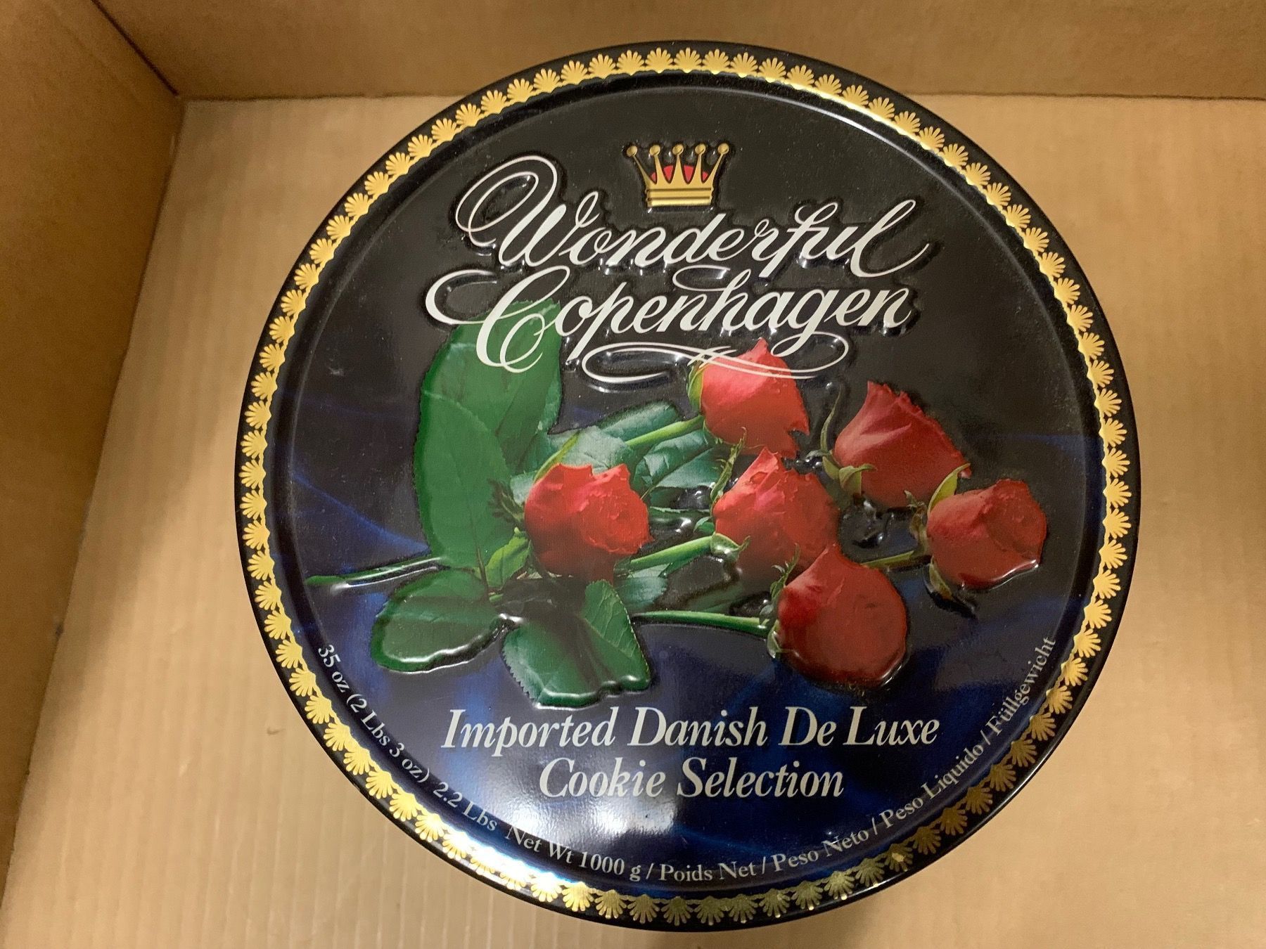 Zuckerdosen: Dose mit Rosen – Gebraucht aus Eschlikon TG von 1.-