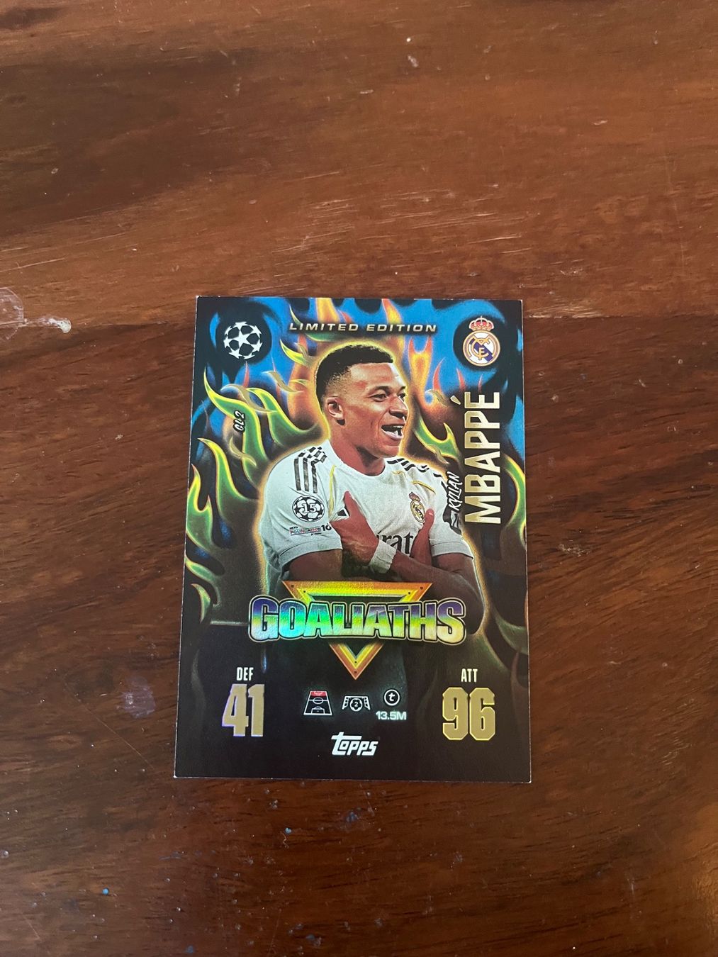 Topps Sammelbilder & Trading cards: Match Attax Goaliaths Kilian Mbappé 2025/26 – Gebraucht aus Liebefeld von clantha