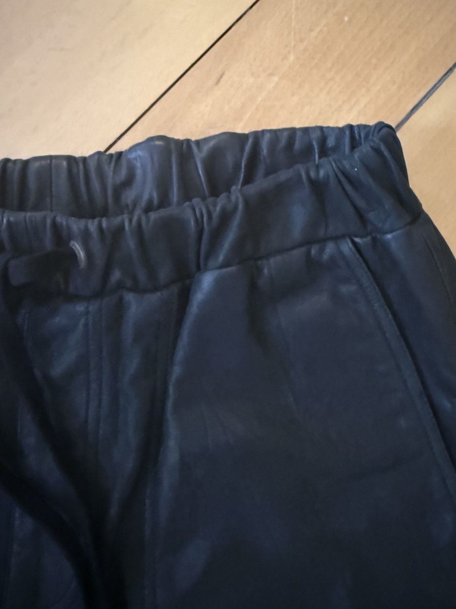 Pantaloni: Zanerobe Pants Size 32 Black Leather Joggers – Usato da Zürich venduto da kuengka 2