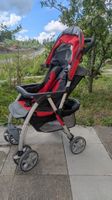 Kinderwagen Chicco rot/grau guter Zustand