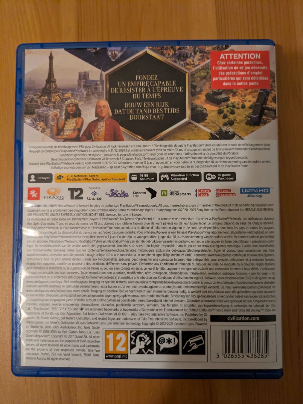 Spiele: PS5 - Civilization VII – Gebraucht aus Lausanne von fedia 1