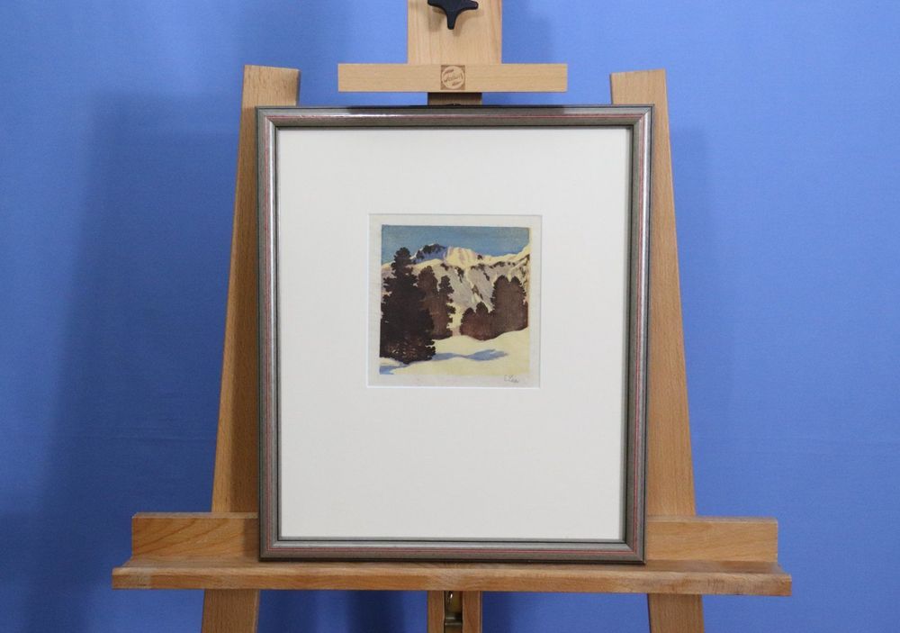 Engelbert Lap 18861970, Farbholzschnitt Kaufen auf Ricardo