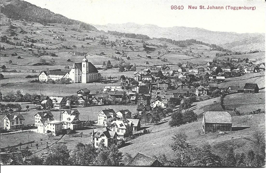 Ansichtskarten: AK Neu St.Johann – Gebraucht aus Appenzell von mai25 1
