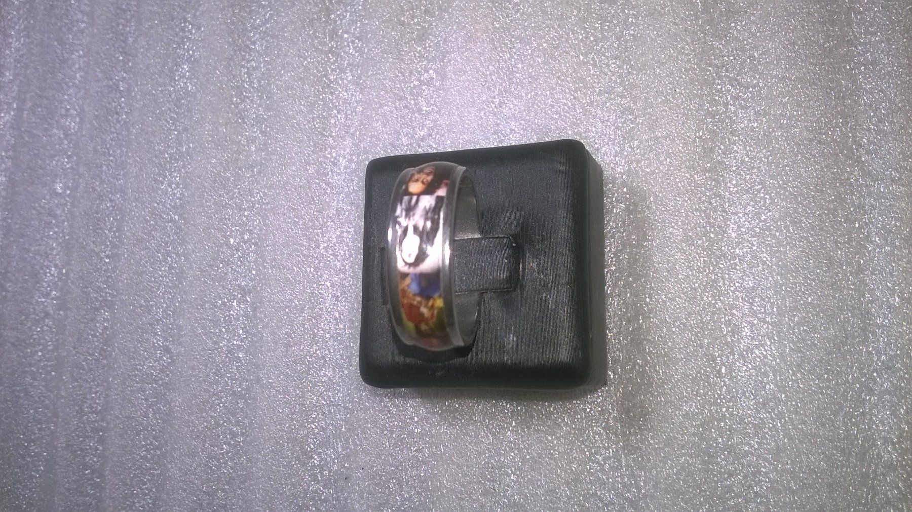 Anelli: ring edelsthal,,mit bobmarly der singer,,,glanzig – Nuovo (secondo la descrizione) da Basel venduto da bijoutrie_4 1