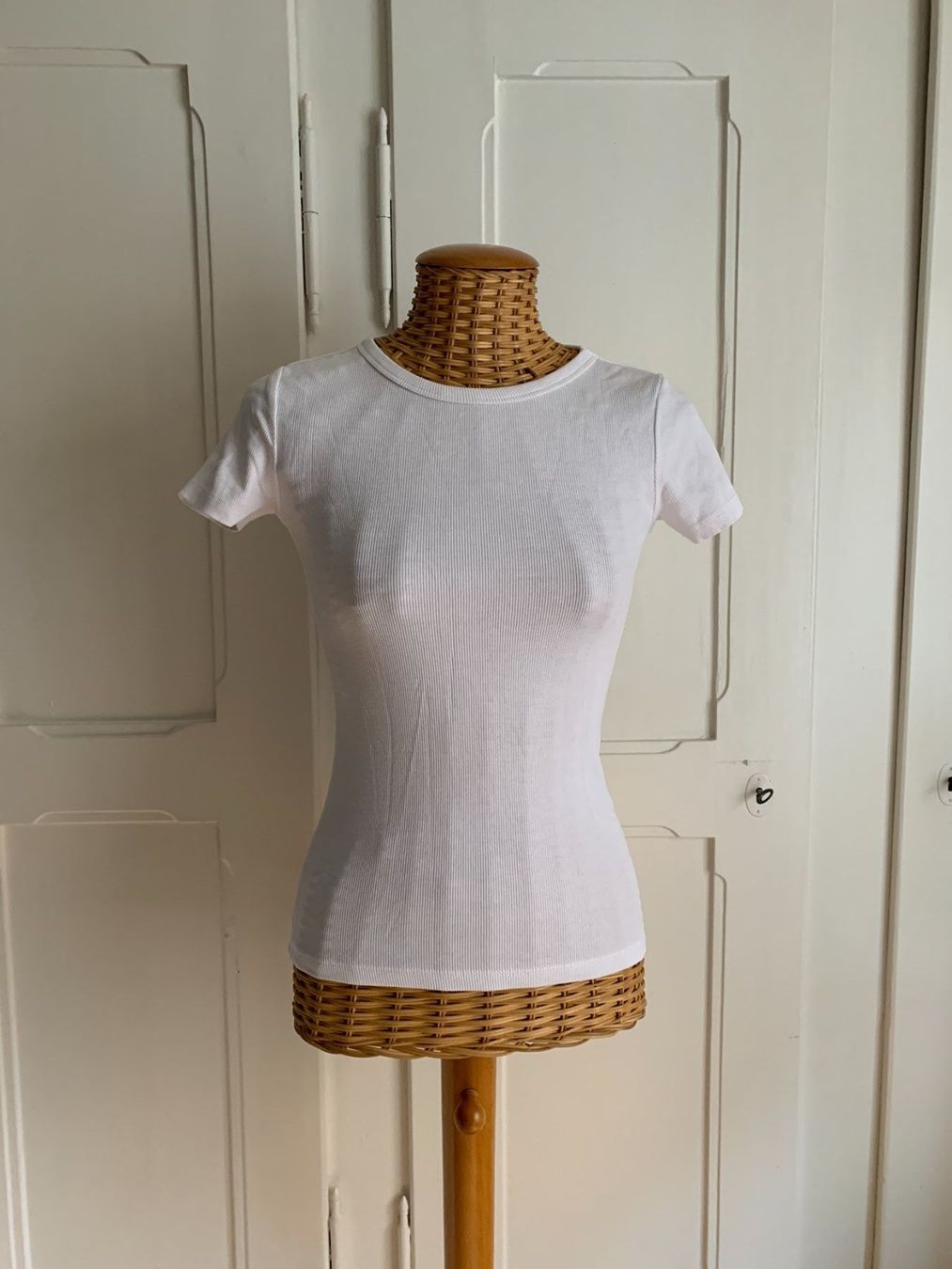 H&M T-shirt: T-Shirt weiss - XS – Usato da Zürich venduto da Diazaio