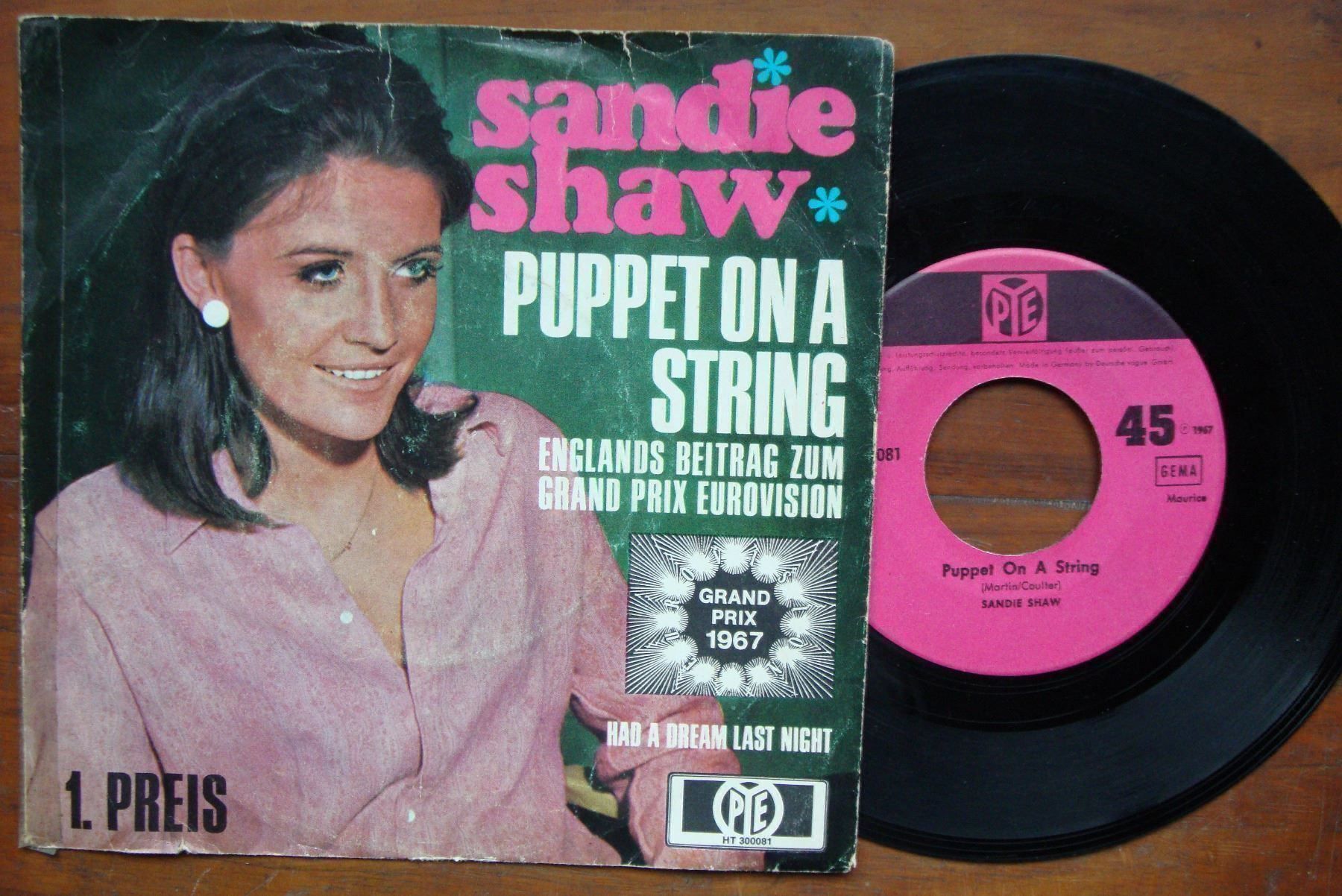 Vinyles: SANDIE SHAW - PUPPET ON A STRING – D'occasion à Bern par Uli_10_11