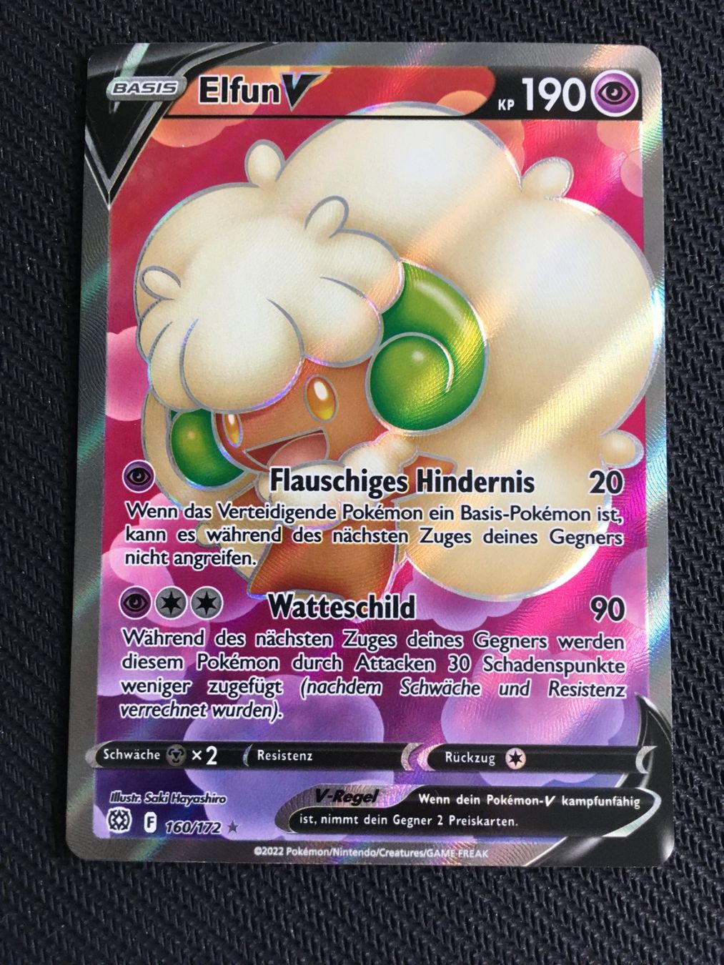 Pokémon Carte collezionabili: Elfun V - BRS 160 - Strahlende Sterne -DE- – Nuovo (secondo la descrizione) da St.Gallen venduto da Punktchen01