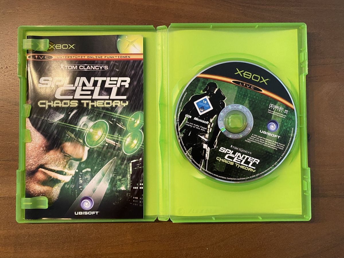 Microsoft Giochi: Tom Clancy's Splinter Cell Chaos Theory für Xbox – Usato da Thunstetten venduto da Virus_33 1