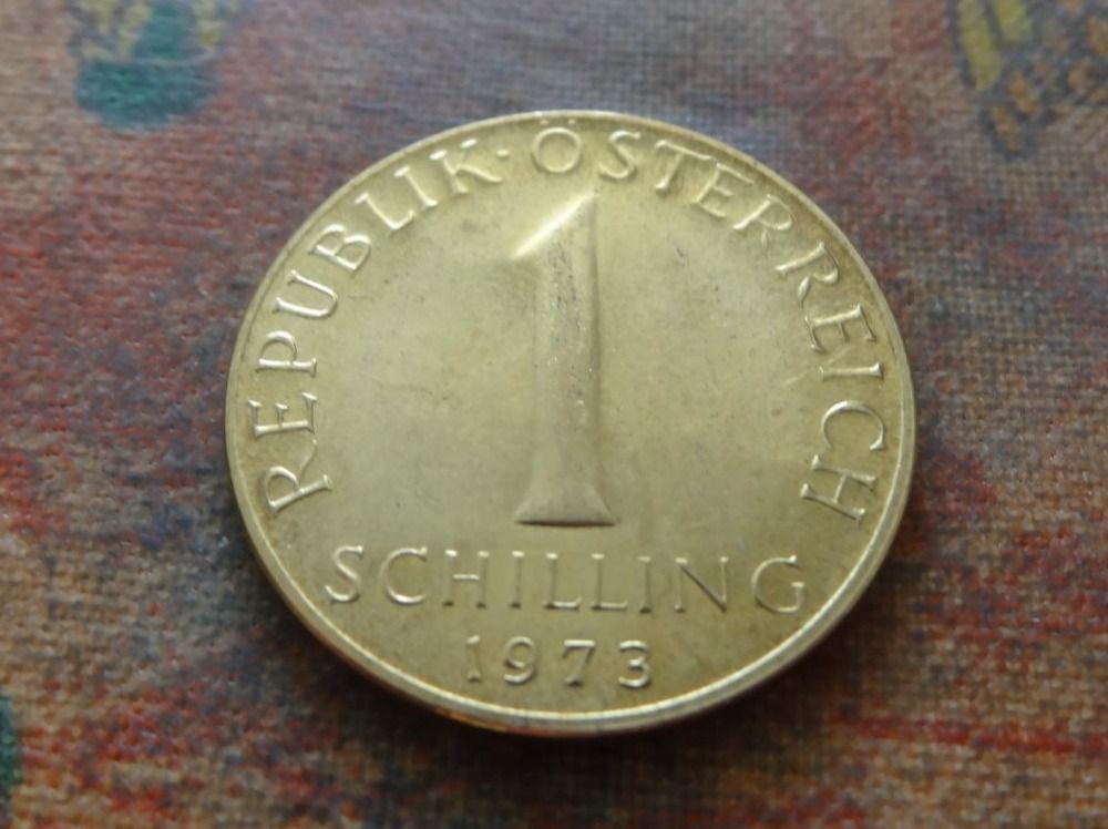Alle Münzen: AUTRICHE  1  Schilling  1973 – Gebraucht aus Romanel-sur-Lausanne von Swift13
