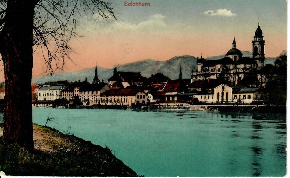 Ansichtskarten: Solothurn  1920 – Gebraucht aus Hochdorf von Ziegel-16