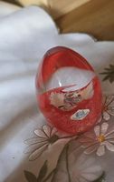 Briefbeschwerer Glaskunst Eiförmig siehe Foto