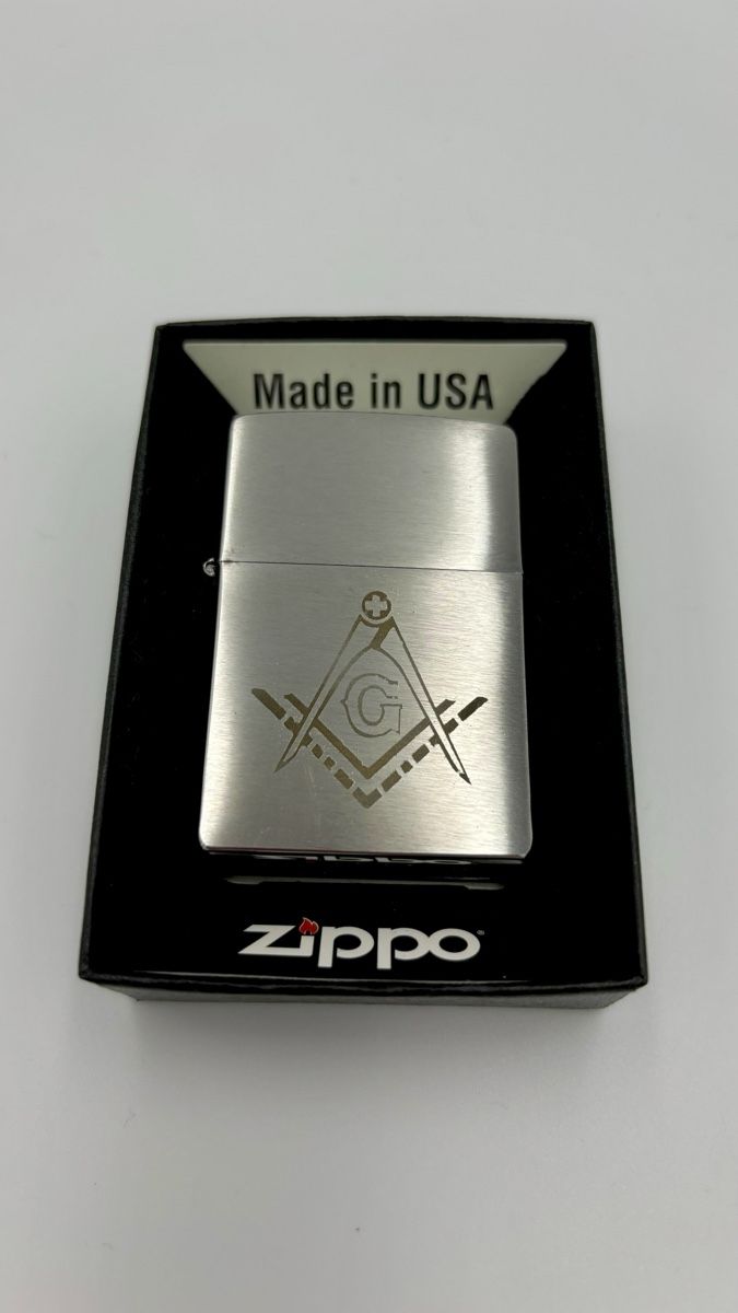 Zippo Feuerzeuge: Zippo Freimaurer Feuerzeug – Neu (gemäss Beschreibung) aus Ruggell von jggyb09