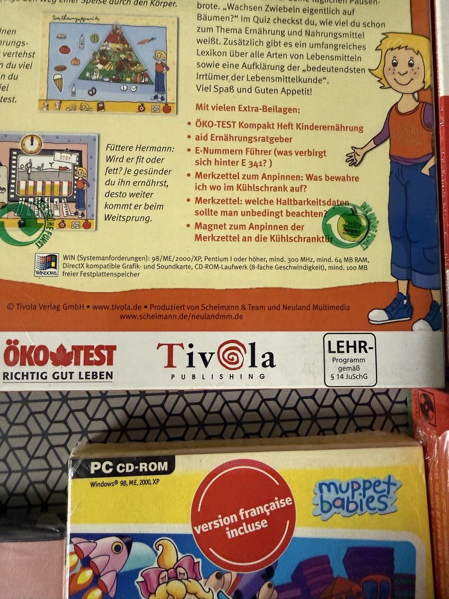 Giochi: Konvolut Kindersoftware Thomas, Caillou, Timmy Neu Händler – Nuovo (secondo la descrizione) da Basel venduto da Gamebeard 7