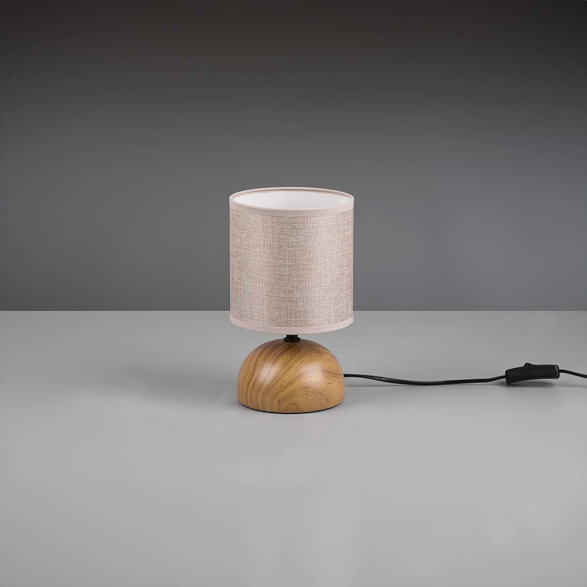 Lampen: Tischleuchte, Holzoptik, 23 cm Höhe – Neu (gemäss Beschreibung) aus Kreuzlingen von Smart-Light 2