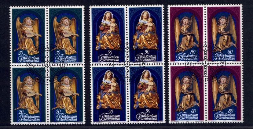 Tutti i francobolli: Liechtenstein Sonderblöcke  1982 – Usato da Pfäffikon ZH venduto da Romulus 2