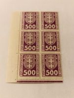 Deutsches Reich Danzig Porto Marken 1921 postfrisch
