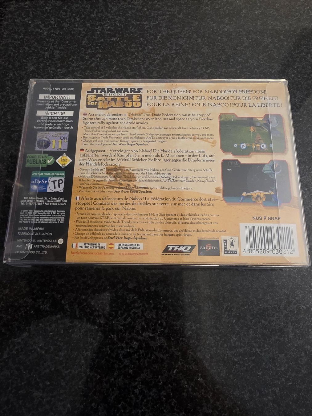 Jeux: Star Wars Battle For Naboo Nintendo 64 – D'occasion à Chavornay par Crash37 1