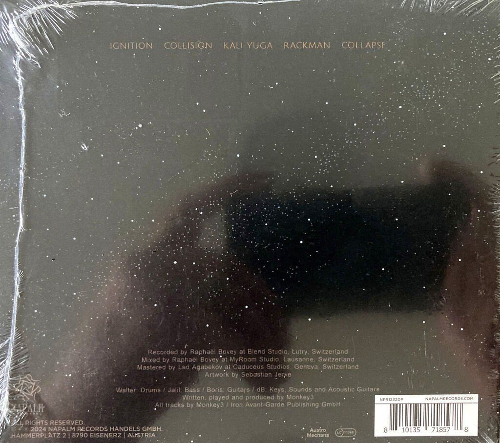 CD: MONKEY3 - WELCOME TO THE MACHINE – Nuovo e nell'imballaggio originale da Bottens venduto da hotter-than-hell 1