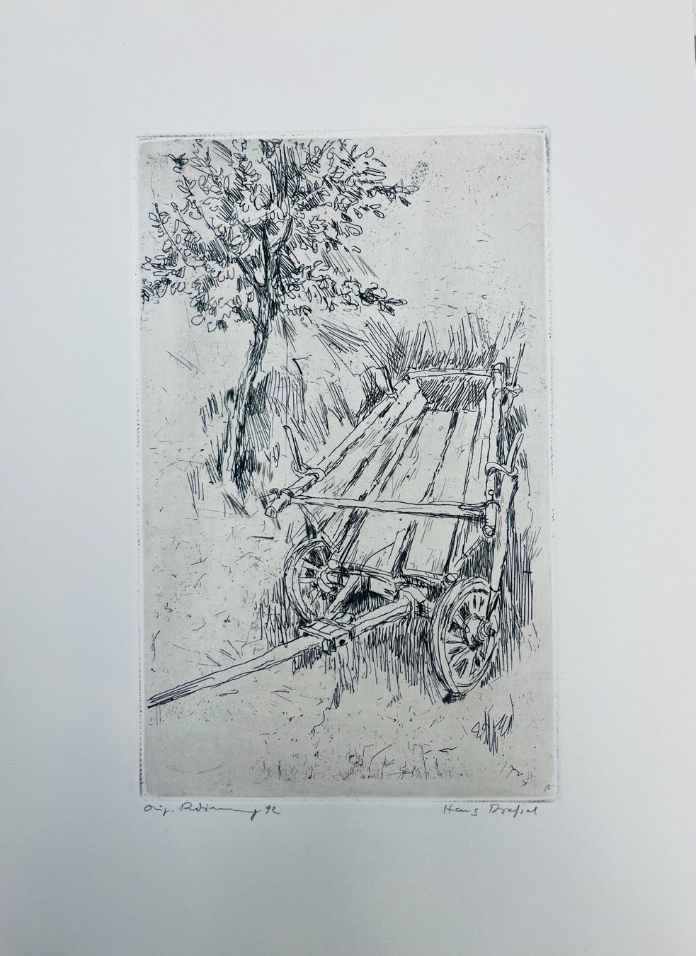 Incisioni: Lithographie Hans Dubach – Usato da Weiach venduto da Meine-kleine-Welt