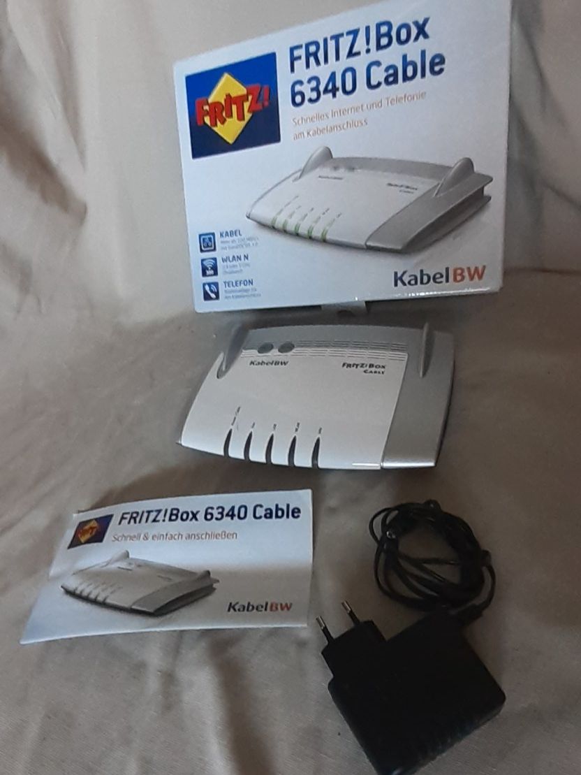 Fritz Modems & Router: FRITZBox 6340 Cable Router guter Zustand – Gebraucht aus Kilchberg ZH von hobbysale01