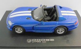 Dodge Viper Targa 1996  blue white Stripes 1:43 Eagles Race
