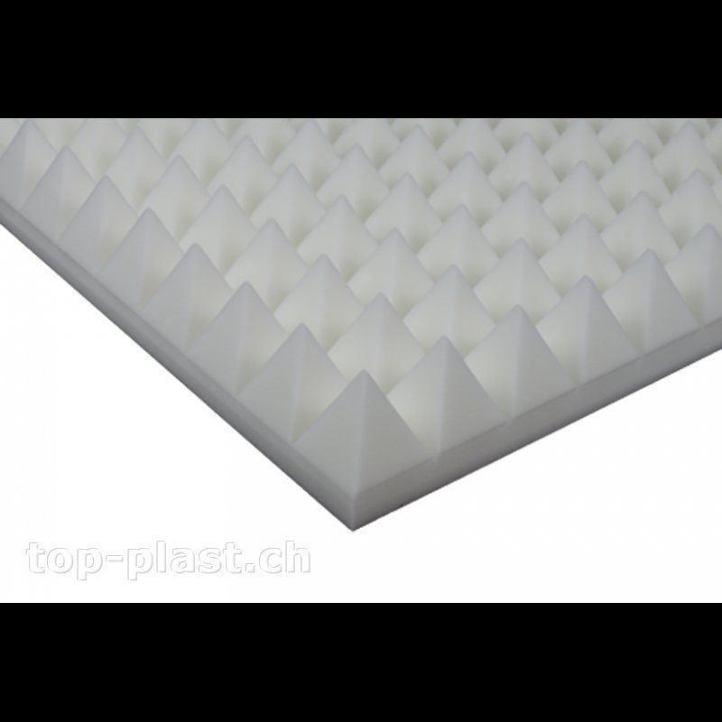 Altri accessori: 4 Stück Pyramidenschaumstoff 7cm Basotect weiss – Nuovo e nell'imballaggio originale da Pfyn venduto da TopPlastGmbH