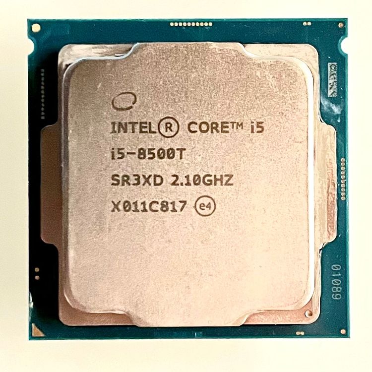 Intel Core I5 8500T 6x 2.10GHz 35W TDP Sockel 1151 CPU